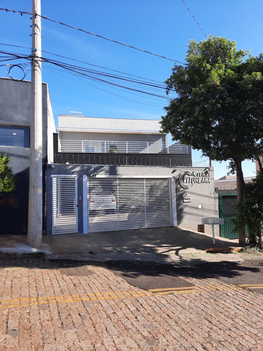 Fachada da Clínica Vitoreana, em Bauru/SP
